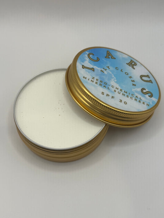 SPF 30 - White (No-tint, no cacao)