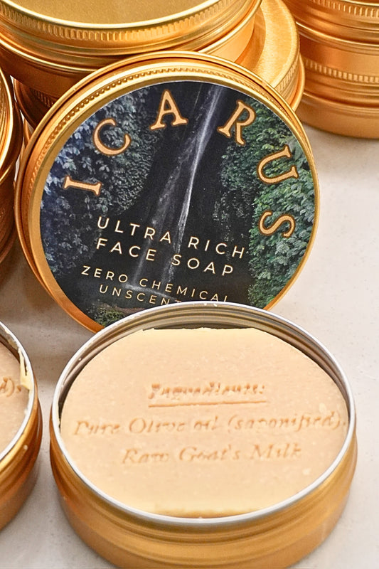 Ultra-Rich Soap Bar (Unscented, Goats Milk + Olive Oil)
